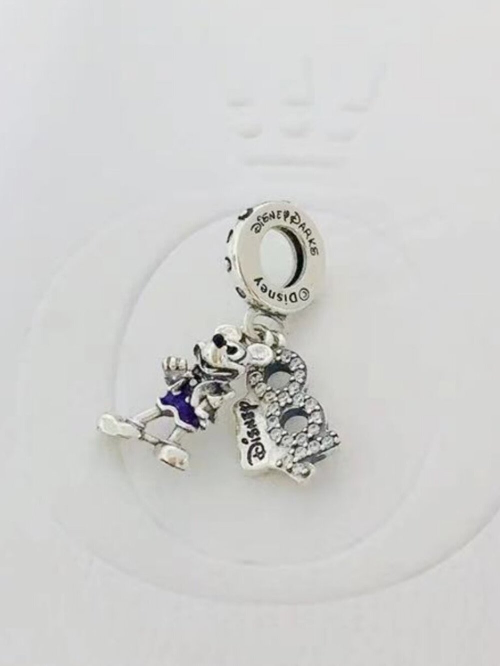 2023 NEW Disney Parks Pandora 100 Years Of Wonder Mickey Mouse Dangle Charm